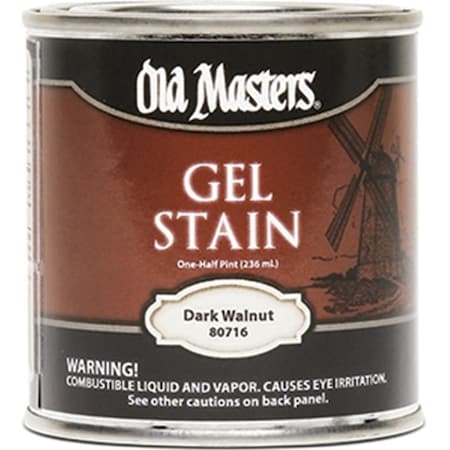 Gizmo 80716 0.5 Pint. Dark Walnut Gel Stain GI3568215
